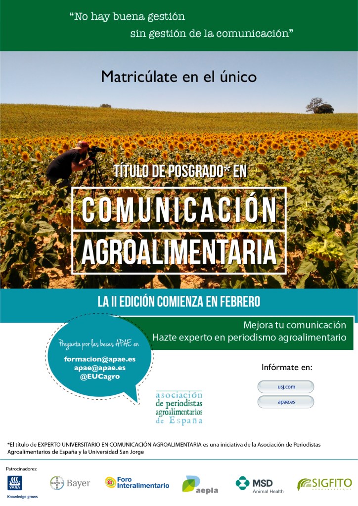 Curso Experto Comunicación Agroalimentaria