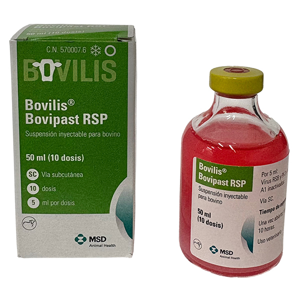 Bovilis Bovipast RSP 50 ml (10 dosis) Bovilis® Bovipast RSP Inmunológicos de MSD Animal Health