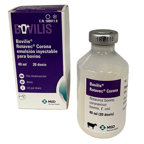 Bovilis Rotavec Corona 40 ml (20 dosis) Bovilis® Rotavec Corona Inmunológicos de MSD Animal Health