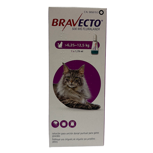 Bravecto® Spot-On Gatos Farmacológicos de MSD Animal Health