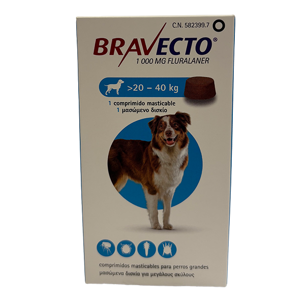 Bravecto® comprimidos Farmacológicos de MSD Animal Health