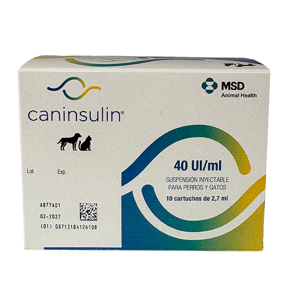 Caninsulin® Farmacológicos de MSD Animal Health