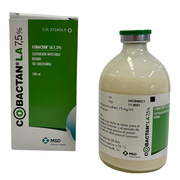 Cobactan® LA 7,5 % bovino Farmacológicos de MSD Animal Health