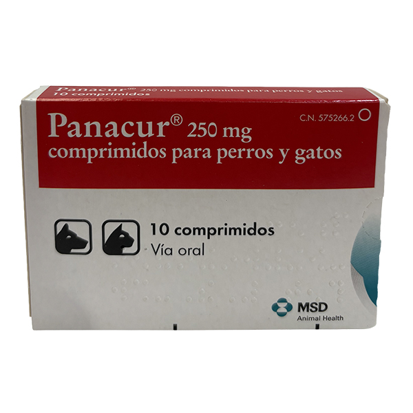 Panacur® 250 mg comprimidos Panacur® 250 mg comprimidos farmacológicos de MSD Animal Health