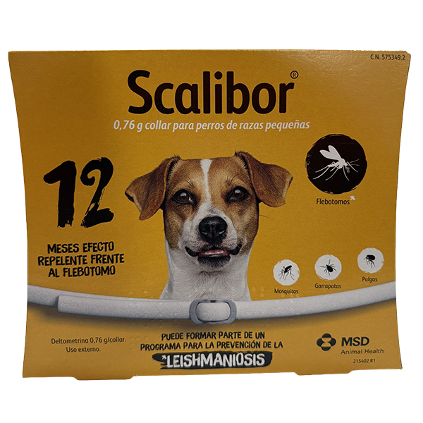 Scalibor® para razas pequeñas farmacológicos de MSD Animal Health