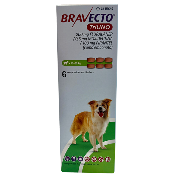 Bravecto® TriUNO Bravecto® TriUNO Farmacológicos de MSD Animal Health